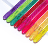 5+1gratis Lakier hybrydowy Molly Nails Flashing Lights Neon Evergreen HEMA/Di-HEMA Free 8g Nr 647