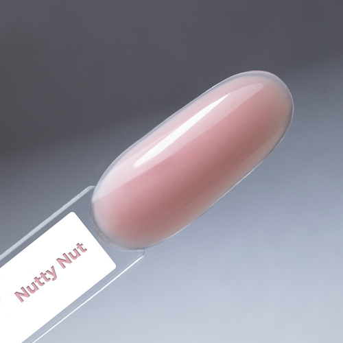 10+1gratis Baza kauczukowa LED/UV z włóknami Molly Nails Rubber Fiber Base Nutty Nut 10g