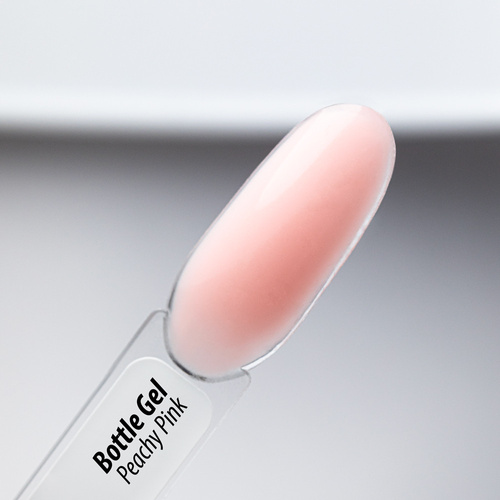Żel do paznokci w butelce z pędzelkiem Bottle Gel AlleLac Peachy Pink 15g