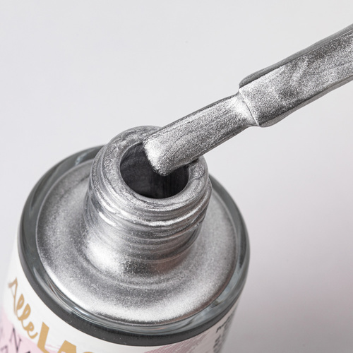 10+1gratis Lakier do stempli i stampingu AlleLac Nail Stamping Polish srebrny silver 7ml