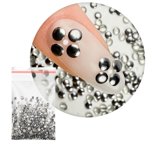 ShinePins gładkie ćwieki błyskotki ozdoby do paznokci large NTN Premium Nr 14 5g