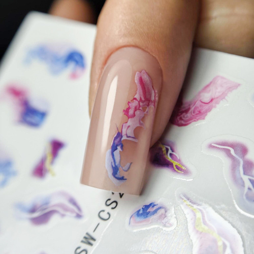 Naklejki do paznokci samoprzylepne SW-CS232