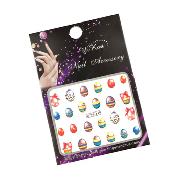 Naklejki wodne do paznokci wielkanocne BN-549