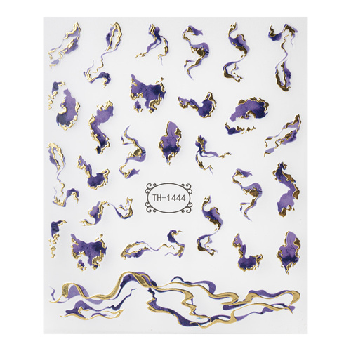 Naklejki do paznokci samoprzylepne wzory TH-1444