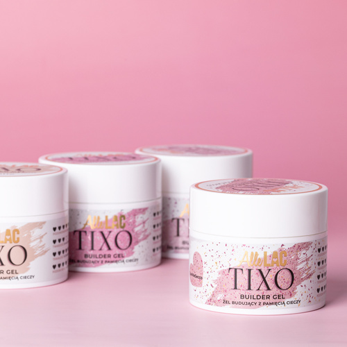 10+1gratis Żel budujący z tiksotropią AlleLac Tixo Builder Gel GlowSecco 45g