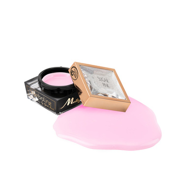 Żel budujący do paznokci HEMA/Di-HEMA Free z olejkiem z drzewa herbacianego Molly Nails HerbaLine Sugar Pink by Gosia Kruś 15g