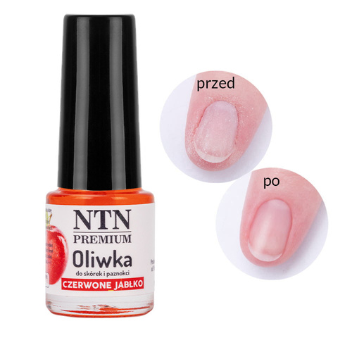 Oliwka do skórek i paznokci NTN o zapachu czerwonego jabłka 5 ml Nr 22
