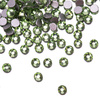 Cyrkonie do paznokci szklane SS5 Peridot ok.50 szt