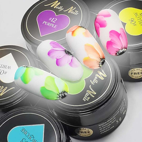 Pasta do zdobień ProArt Paste Molly Nails Light Yellow HEMA/Di-HEMA Free 5g Nr 7