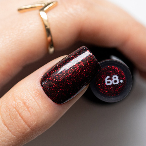 Lakier hybrydowy NTN Premium After Midnight Collection HEMA/Di-HEMA Free 5g Nr 68