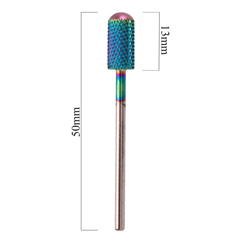 Profesjonalny frez kobaltowo wolframowy tęczowy model Barrel smooch top M 3/32" Nr 5