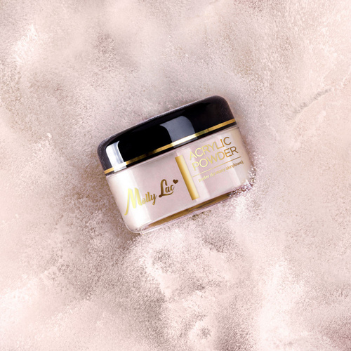 Puder akrylowy do paznokci MollyLac Acrylic Powder Apricot Cover 120 g