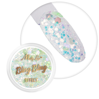 Pyłek do paznokci MollyLac Bling Bling Effect 1 g Nr 11
