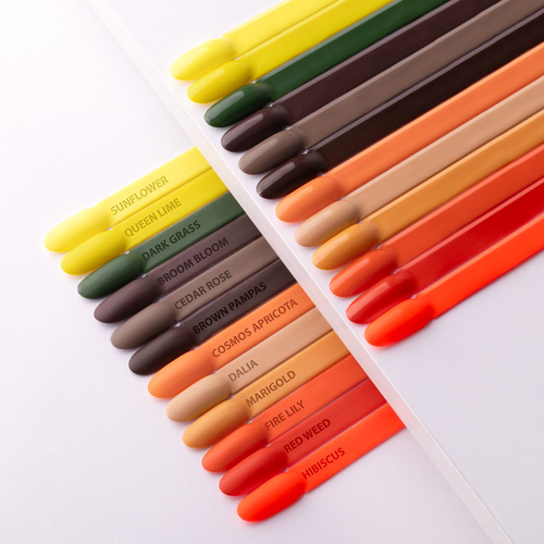 Lakier hybrydowy LED/UV Gel Polish Molly Nails @Bouquet by Laskovska Cedar Rose HEMA/Di-HEMA Free 7g