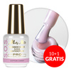 10+1gratis Baza kauczukowa elastyczne paznokcie do ozdób S.O.S. Antidotum Pro Salon Molly Nails Cotton Candy 15g