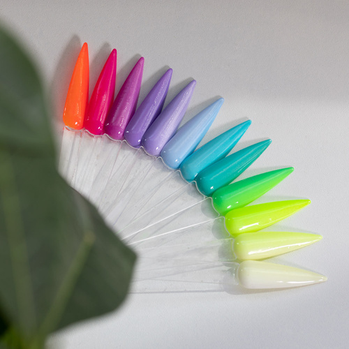 Żel do zdobień Ombre Gel paint gel ombre ornamenty MollyLac Mint HEMA/Di-HEMA Free Nr 13 5g