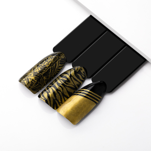 10+1gratis Lakier do stempli i stampingu Molly Nails PRO Stamping złoty gold 10ml