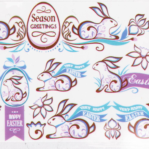 Folia transferowa wielkanocna 100 cm Nr 16