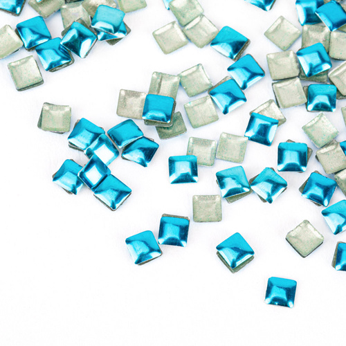 ShinePins gładkie ćwieki błyskotki ozdoby do paznokci kwadratowe large NTN Premium Nr 12 5g