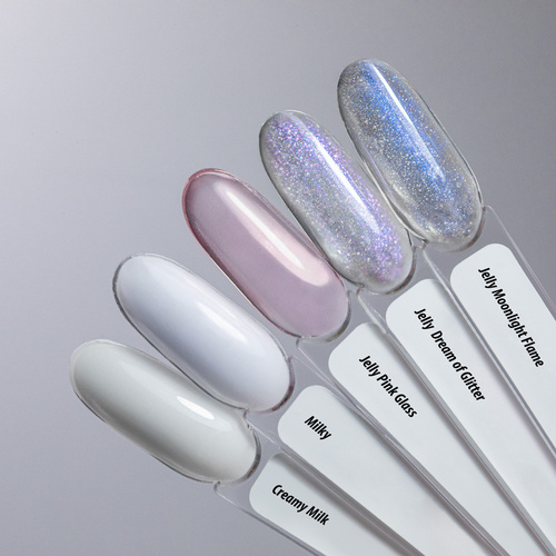 Żel budujący Limited Edition Jelly Dream of Glitter NTN Premium HEMA Free 30g