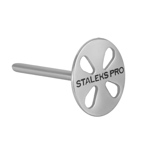 Dysk tarcza do pedicure wydłużony PODODISC Staleks Expert zestaw trzpień dysk + nakładki tarcze wymienne L 180 grit 25 mm 5 szt