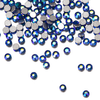 Cyrkonie do paznokci szklane SS3 Sapphire AB ok.50 szt.