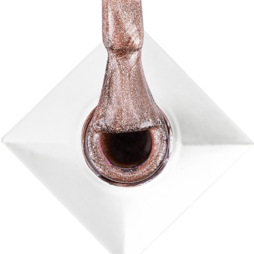 Magnetyczny lakier hybrydowy z efektem kociego oka Cat Eye Womanity Wood Molly Nails HEMA/Di-HEMA Free 8g Nr 445