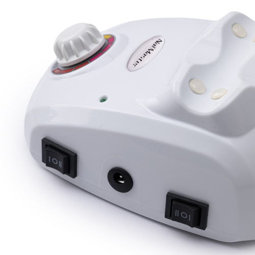 Frezarka do manicure i pedicure 65W No Name biała DM208 35 000 obrotów