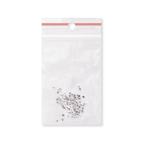 Ozdoba do paznokci cyrkonie imitacja szkła opalizujące 1,5 mm ok.100 szt Nr 1