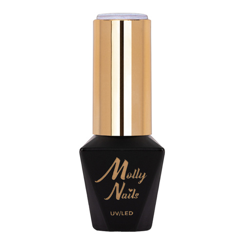 Top matowy no wipe Molly Nails Sweater Cotton Top Blue HEMA/Di-HEMA Free 10g Nr 2