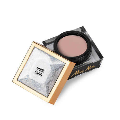 10+1gratis Creative Flow Color Gel  - kreatywny NailArt żel do efektu topniejących, miękkich wzorów Molly Nails Nude Sand HEMA/Di-HEMA free 5 g