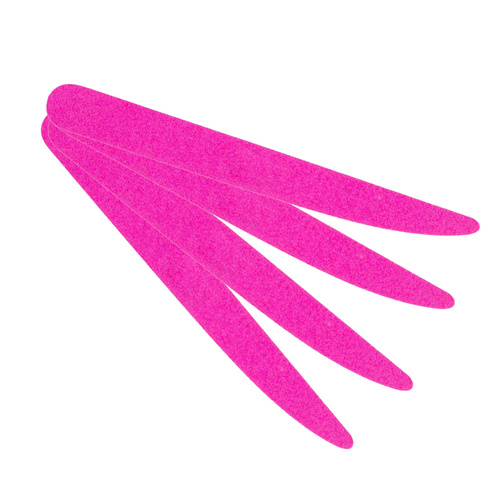 Pilnik do paznokci infinity slim 100/100 neon pink organic drewniany No Name