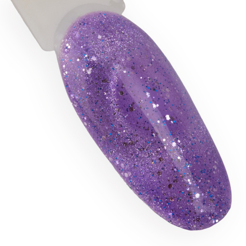 5+1gratis Magnetyczny lakier hybrydowy z efektem kociego oka Cat Eye Foxy Eyes Purple Light MollyLac 10g Nr 552