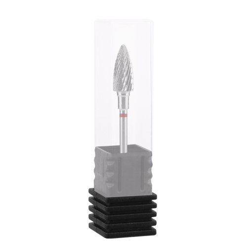 Frez z węglika spiekanego szyszka czerwona Staleks Expert 6/14mm