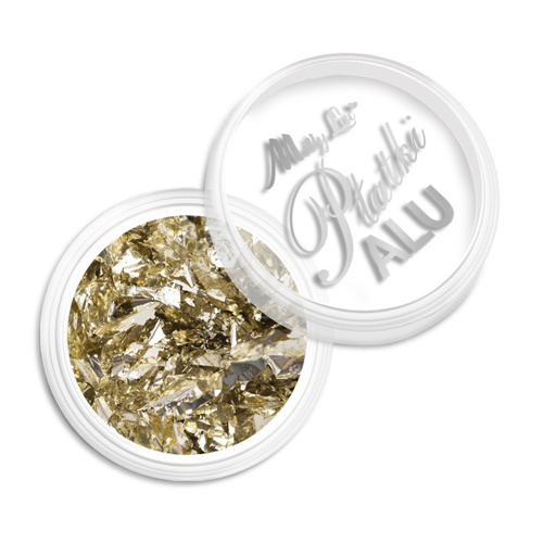 Pyłek do paznokci metaliczne MollyLac Płatki Alu 0,2 g Nr 7