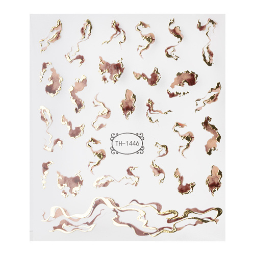 Naklejki do paznokci samoprzylepne wzory TH-1446