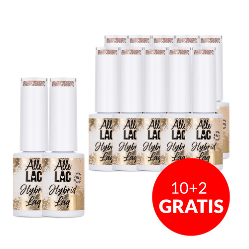 10+2gratis Lakier hybrydowy AlleLac Masquerade Collection HEMA/Di-HEMA Free 5g Nr 95