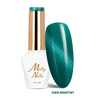 Lakier hybrydowy LED/UV Gel Polish Cat Eye Seduction Nr 242 Allure Green Molly Nails HEMA/Di-HEMA Free 8g