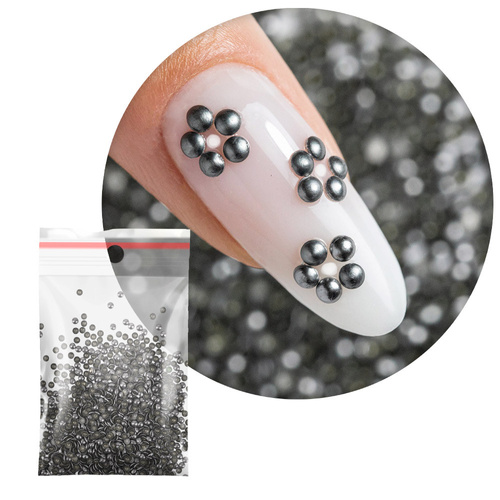 ShinePins gładkie ćwieki błyskotki ozdoby do paznokci mini NTN Premium Nr 19 5g