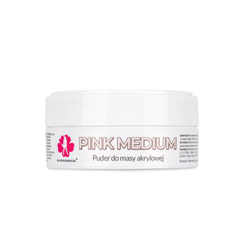 Puder akrylowy do paznokci Allepaznokcie Pink Medium Acrylic Powder 30g Nr 4