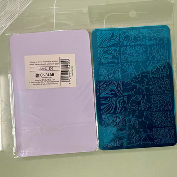 Blaszka ze wzorkami do stempli XY-CF007