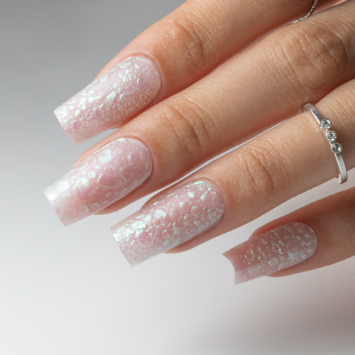 Żel budujący w butelce z pędzelkiem Gel in Bottle Molly Nails Pro Salon White Angel 15g