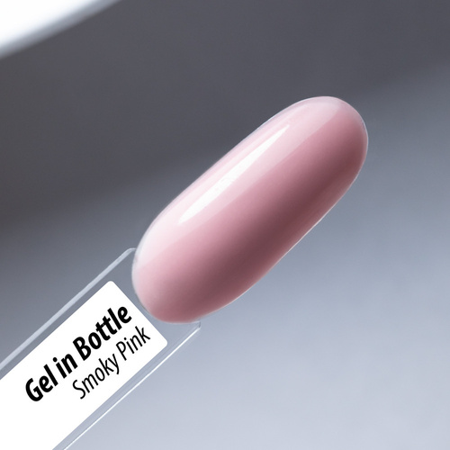 Żel budujący w butelce z pędzelkiem Gel in Bottle Molly Nails Pro Salon Smoky Pink HEMA/Di-HEMA Free 15g
