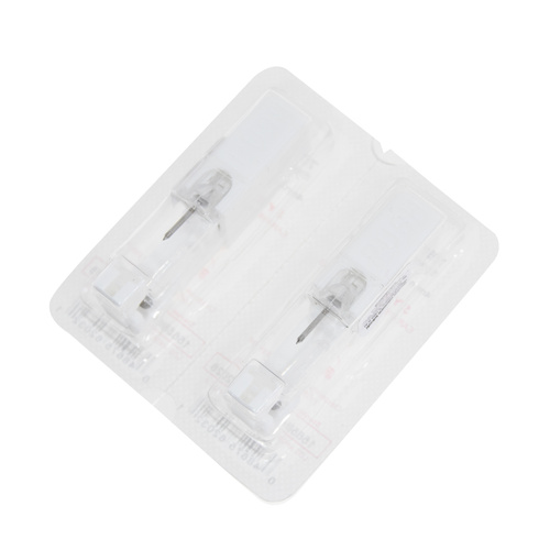 KOLCZYKI - STUDEX-SYSTEM 75 - sztanga ze stożkiem kolor srebrny 7512-2360