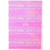 Naklejki do paznokci cienkie samoprzylepne opalizujące skóra węża Snake Skin neon pink
