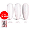 10+1gratis Lakier hybrydowy LED/UV Gel Polish Pinks Peachy Glitter AlleLac HEMA/Di-HEMA Free 6g