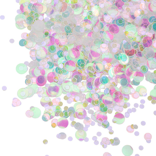 Ozdoba do paznokci holograficzne kółka Nr 4 2 g