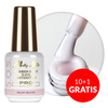 10+1gratis Baza kauczukowa elastyczne paznokcie do ozdób S.O.S. Antidotum Pro Salon Molly Nails Milky Blush 15g