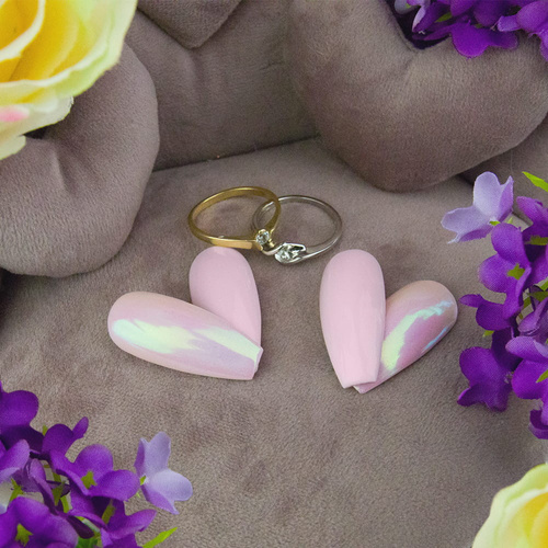 5+1gratis Lakier hybrydowy MollyLac Wedding Yes, I Do A Subtle Kiss 10g Nr 28