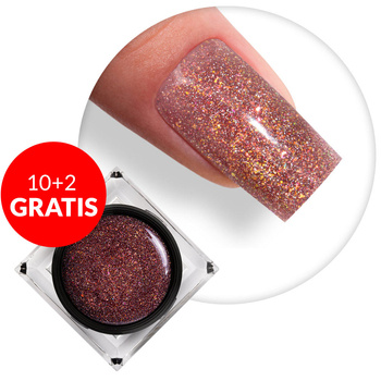 10+2gratis Żel do paznokci Shine on you Rusty Shine MollyLac HEMA/Di-HEMA Free 15g
